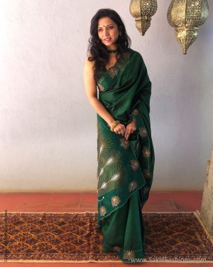 handloom-cutwork-green-kanjivaram-silk-saree