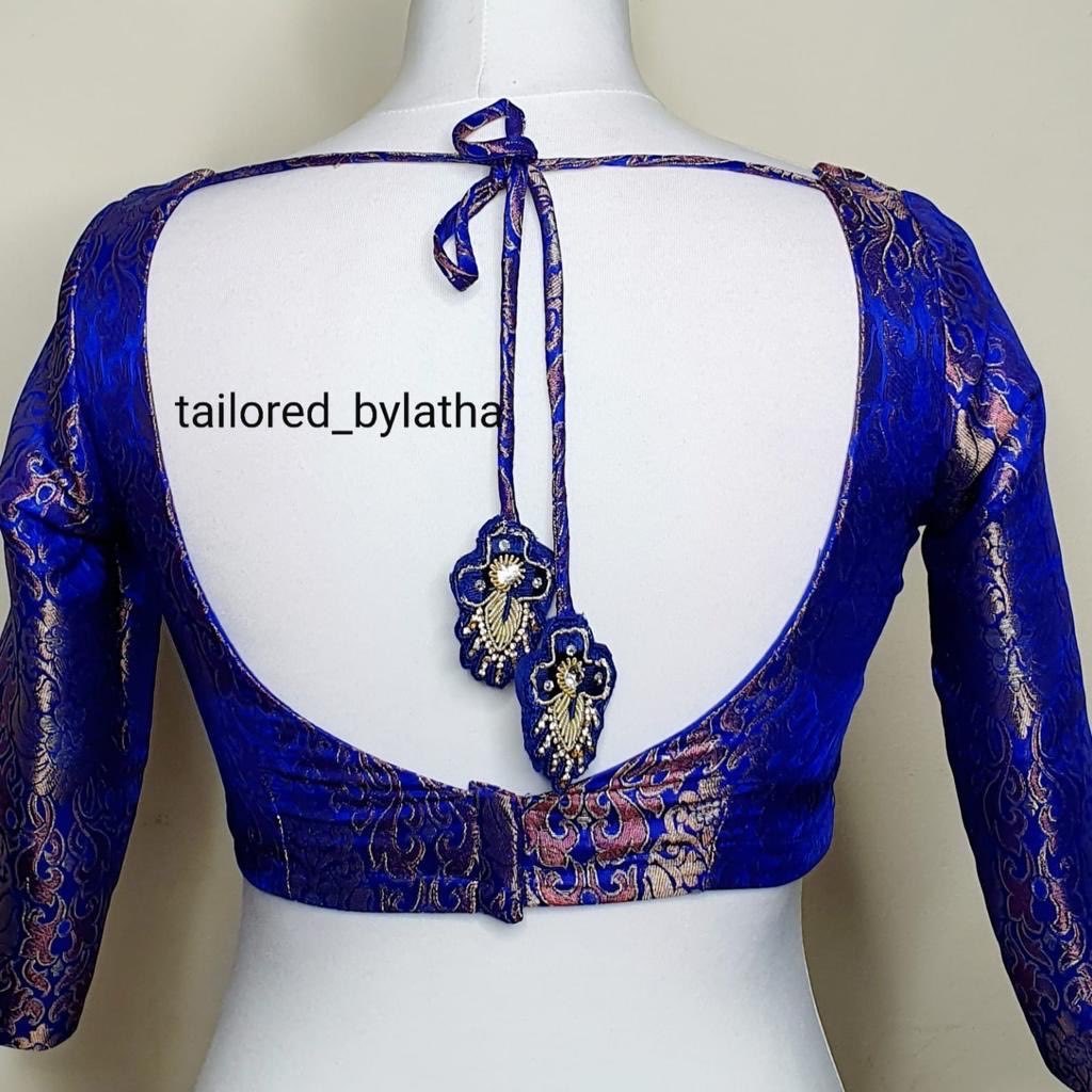 Blouse Back Neck Designs