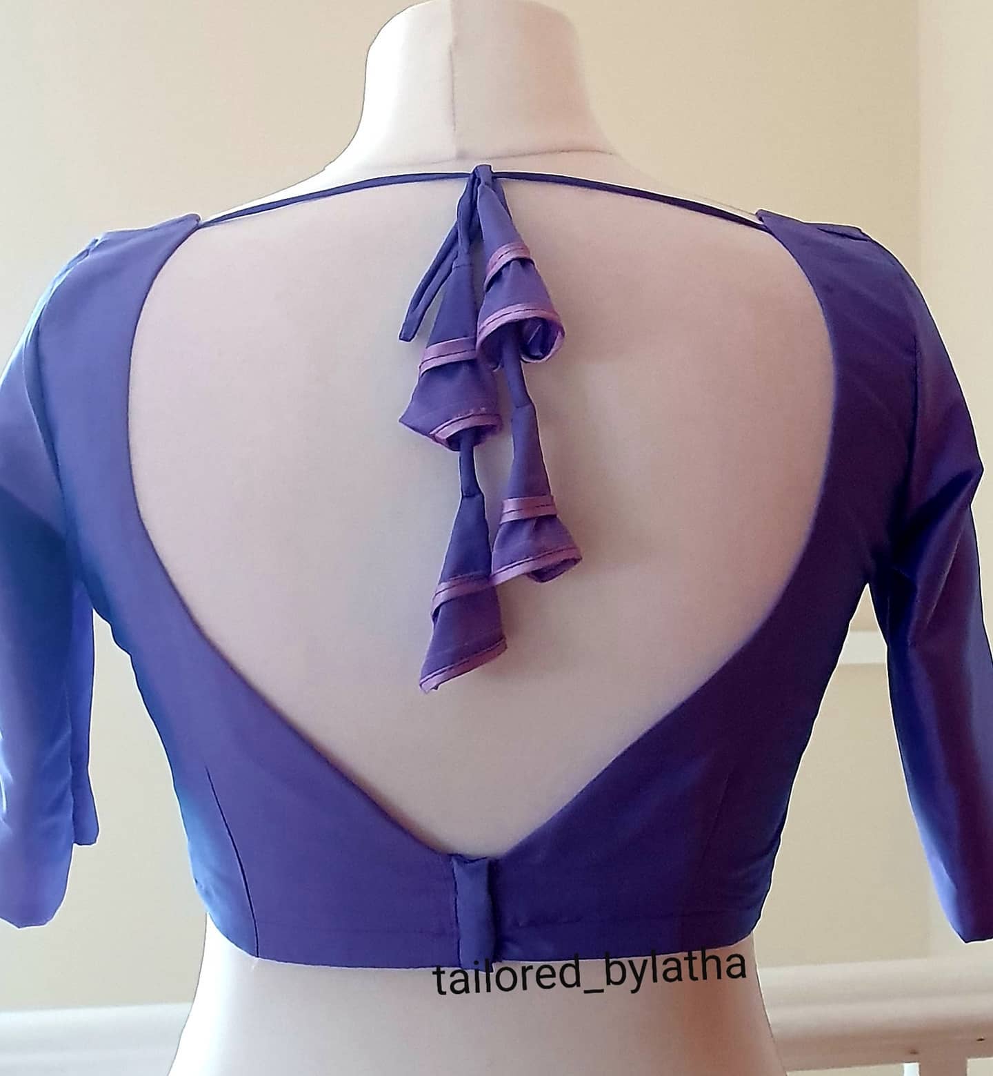 Blouse Back Neck Designs