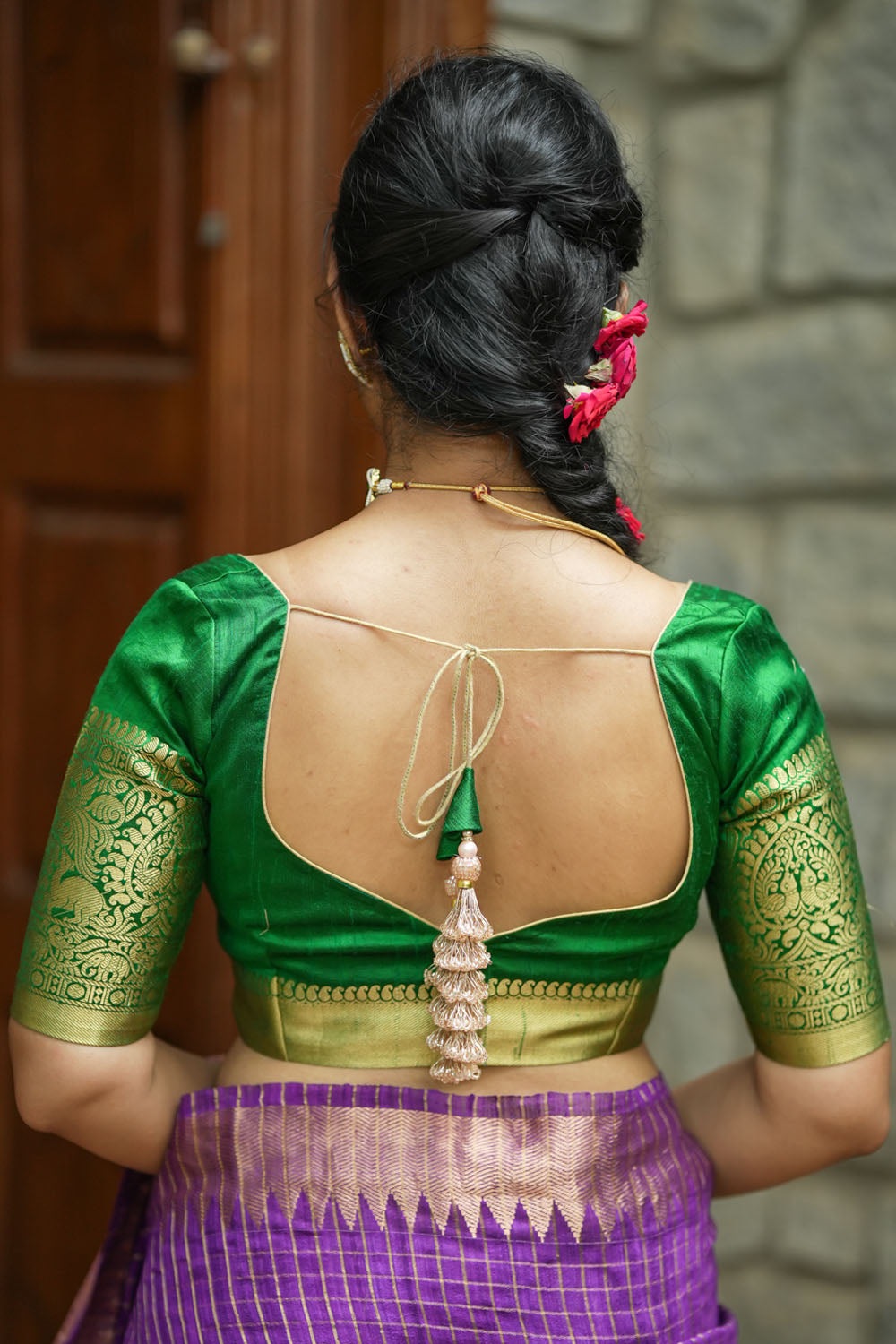 Blouse Back Neck Designs