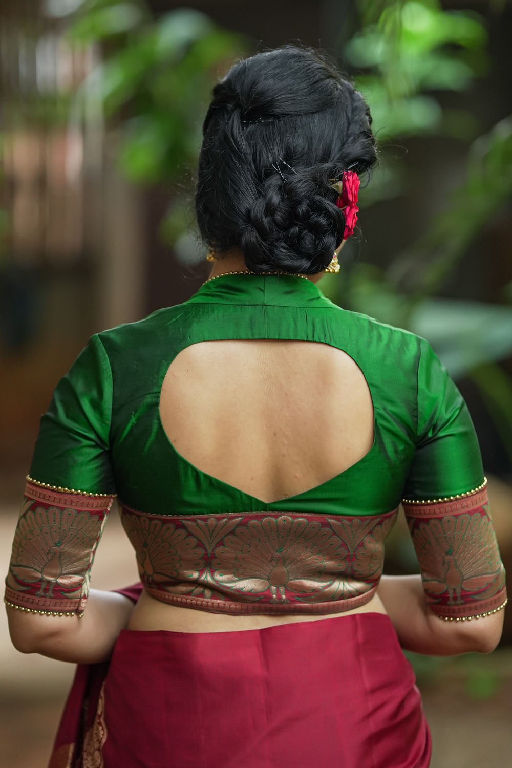 Blouse Back Neck Designs