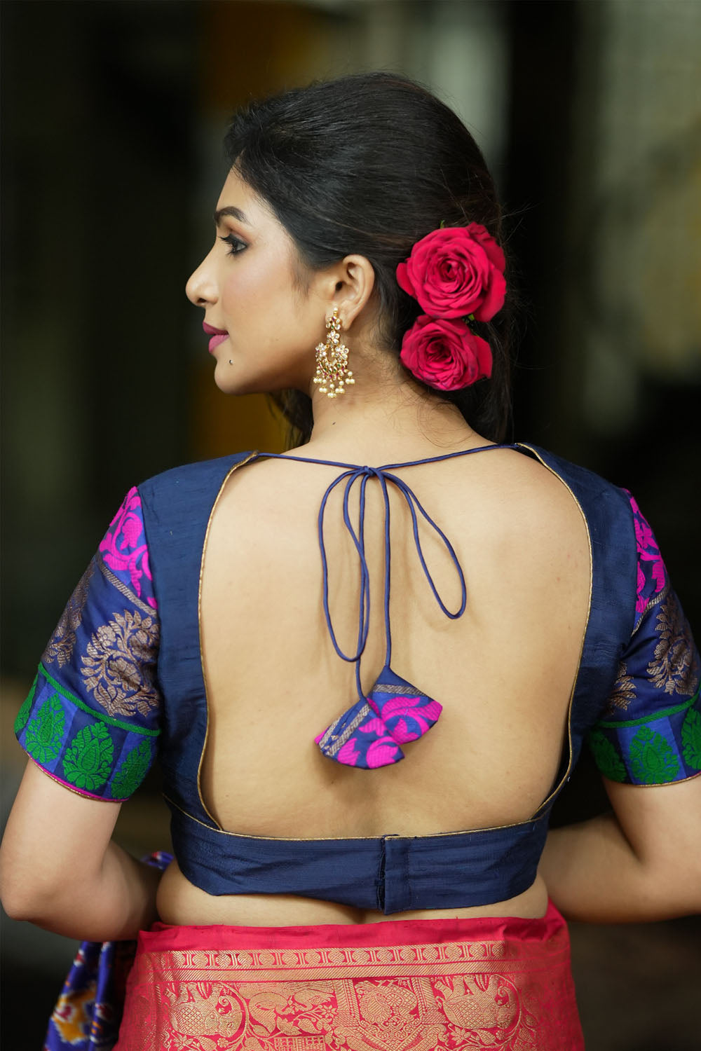 Blouse Back Neck Designs