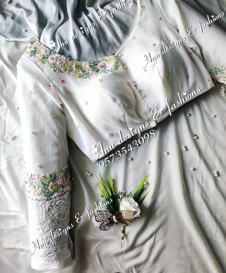 Alluring Embroidery Blouse